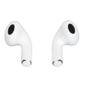 Language Translator Earbuds Multifunction HD Noise Reduction Bluetooth 5.1 144 Kinds Languages Real Time Translation Headphone White