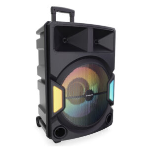 Majority PS500 - PA System 150w Bluetooth Karaoke-DJ-Party-PA System - Black